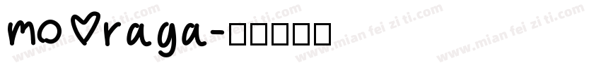 mo raga字体转换